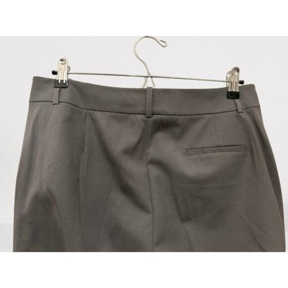 Lafayette 148 New York Wool Trousers Pants with Cuff Green/Gray Color Size 6 - Picture 4 of 6